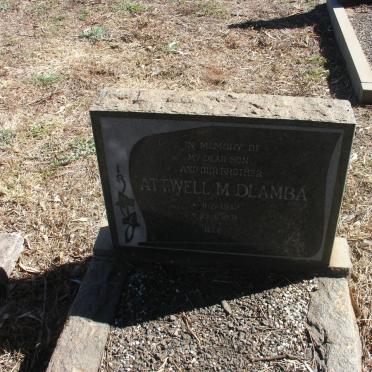 DLAMBA Attwell M. 1942-1971