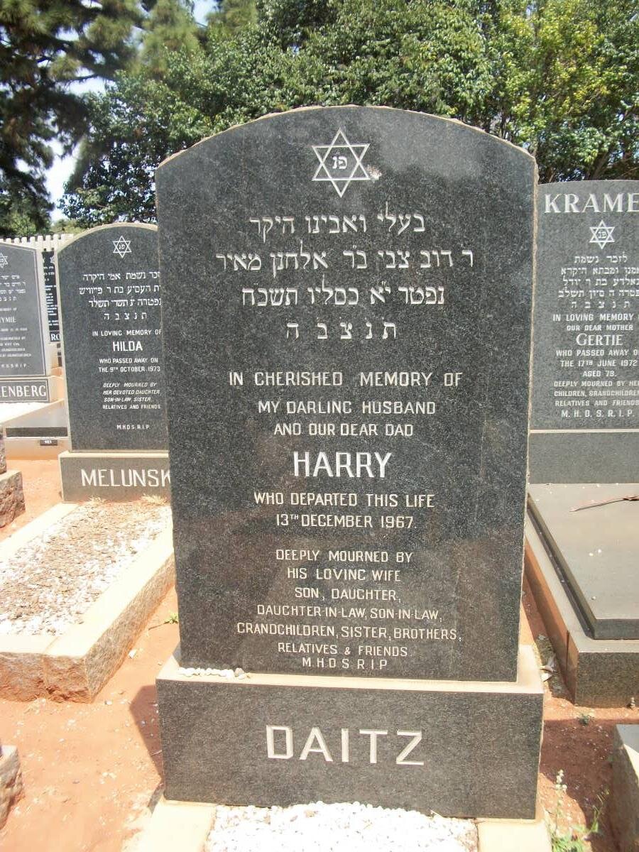 DAITZ Harry -1967
