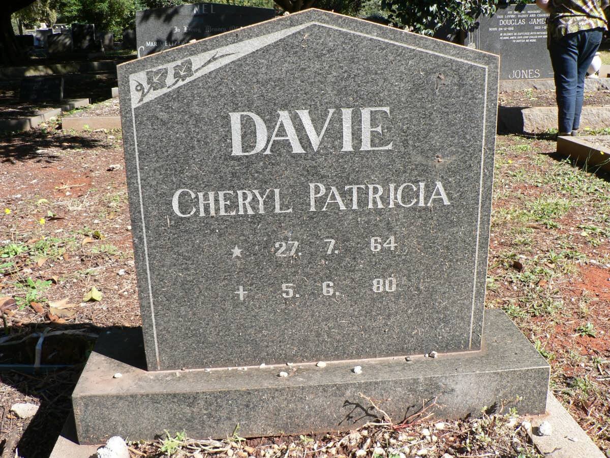 DAVIE Cheryl Patricia 1964-1980