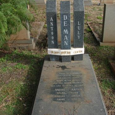 DEMAN Antoon 1929-1970 &amp; Luly 1939-1970