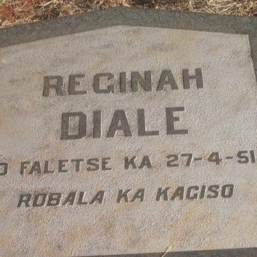 DIALE Reginah -1951
