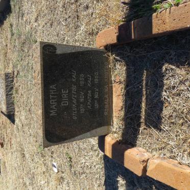 DIRE Martha -1955-1955