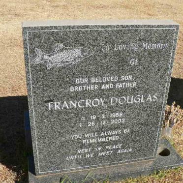 DOUGLAS Francroy 1958-2003