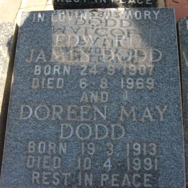 DODD Edward James 1907-1969 &amp; Doreen May 1913-1991