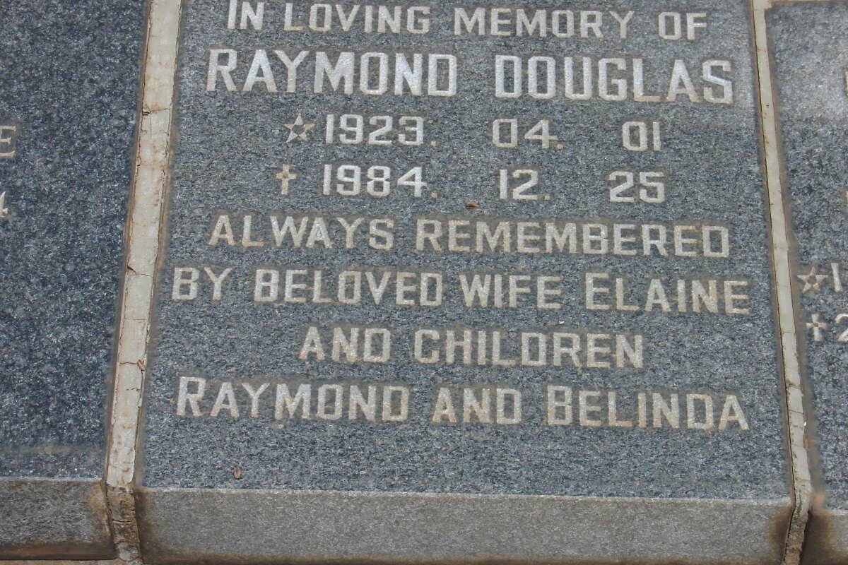 DOUGLAS Raymond 1923-1984