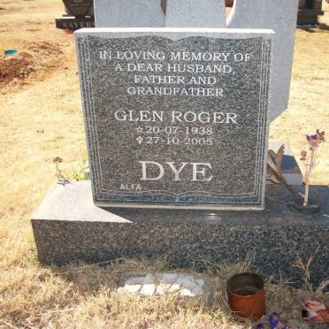 DYE Glen Roger 1938-2005