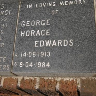 EDWARDS George Horace 1913-1984