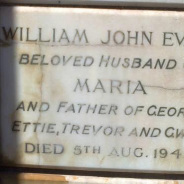 EVANS William John -1945