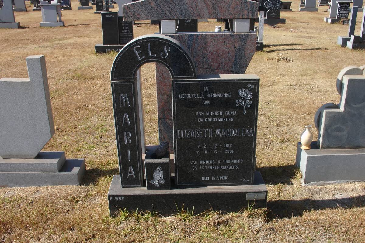 ELS Elizabeth Magdalena 1912-2001