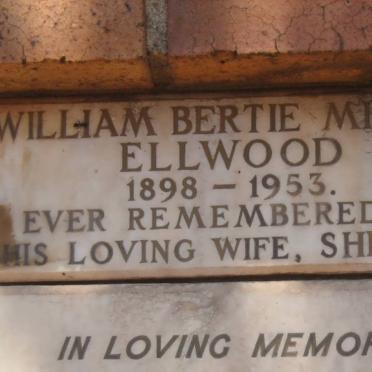 ELLWOOD William Bertie Milner 1898-1953