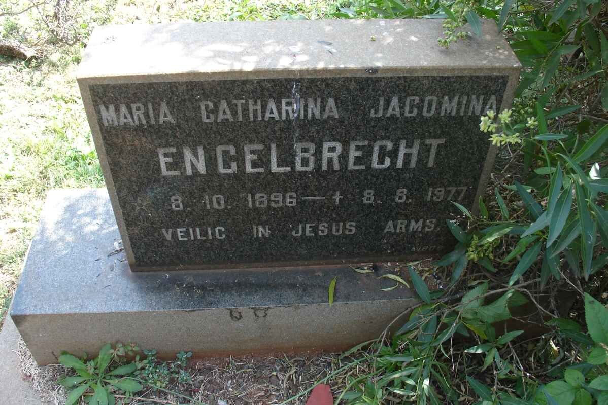 ENGELBRECHT Maria Catharina Jacomina 1896-1977