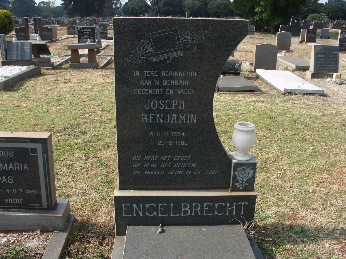ENGELBRECHT Joseph Benjamin 1954-1980