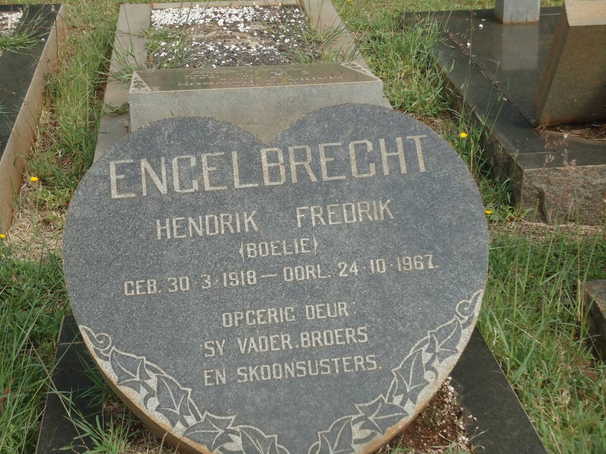 ENGELBRECHT Hendrik Fredrik 1918-1967