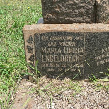 ENGELBRECHT Maria Louisa geb HORN 1865-1935