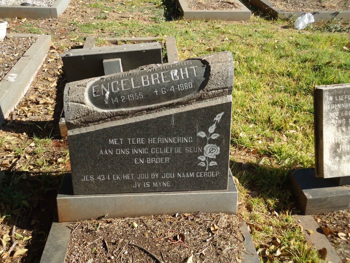 ENGELBRECHT Jacobus Wilhelmus 1955-1980