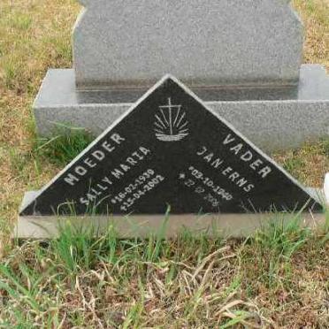 ERNS Jan 1940- &amp; Sally Maria 1939-2002