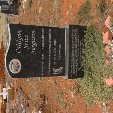 FERGUSON Caitlynn Fritz 2007-2007