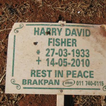 FISHER Harry David 1933-2010