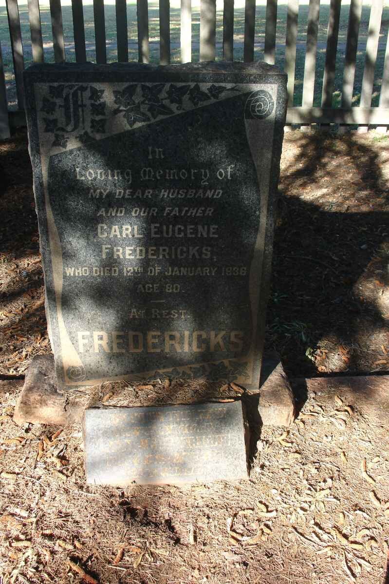 FREDERICKS Carl Eugene -1936 &amp; Marie -1937