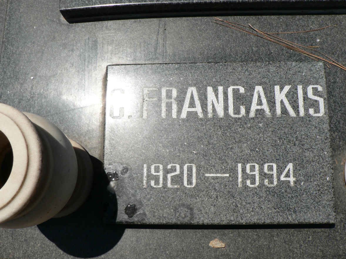 FRANGAKIS C. 1920-1994