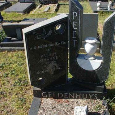 GELDENHUYS Petrus Johannes 1936-?