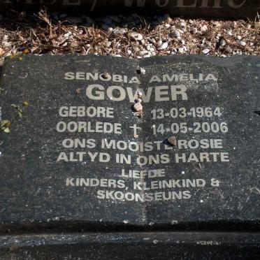 GOWER Senobia Amelia 1964-2006