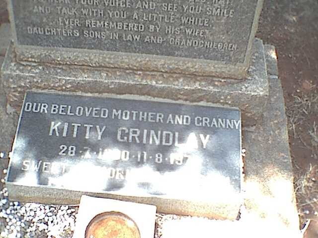 GRINDLAY Kitty  -197?
