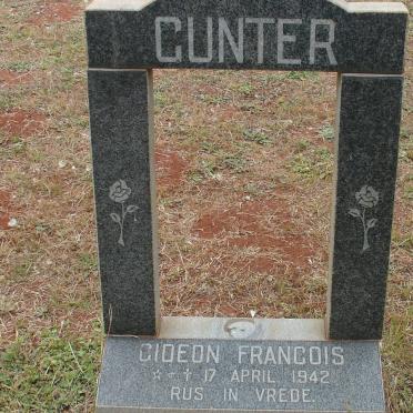 GUNTER Gideon Francois 1942-1942
