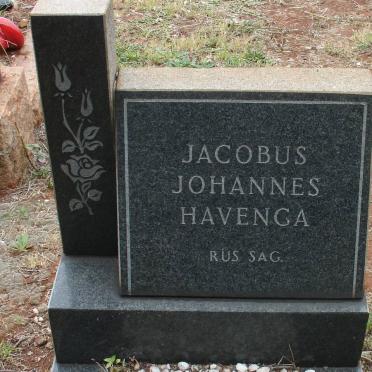 HAVENGA Jacobus Johannes