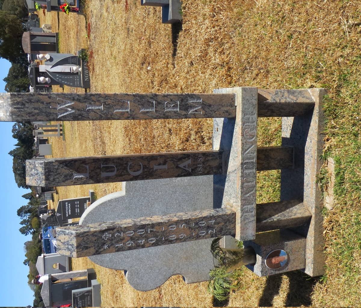 HATTINGH Lucia Willem 1940-2007