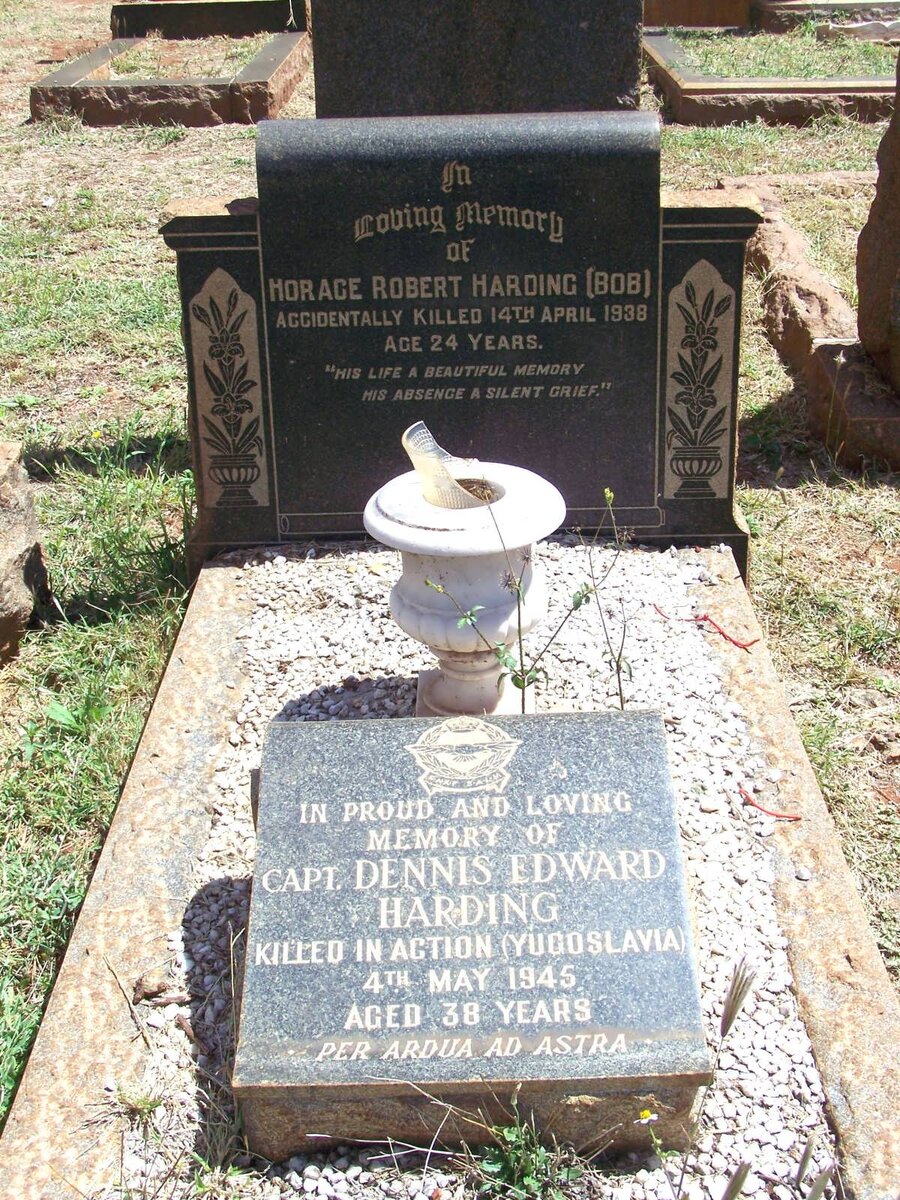 HARDING Horace Robert -1938 :: HARDING Dennis Edward -1945
