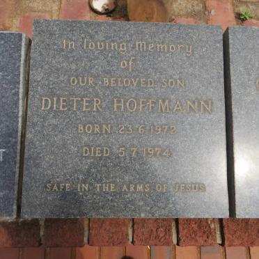 HOFFMANN Dieter 1972-1974