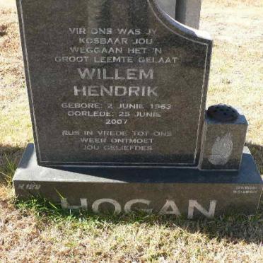 HOGAN Willem Hendrik 1963-2007