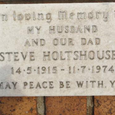 HOLTSHOUSEN Steve 1915-1974