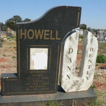 HOWELL Daan Bently 1953-2009