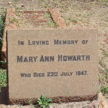 HOWARTH Mary Ann -1947