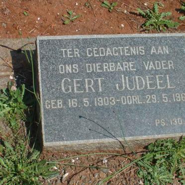 JUDEEL Gert 1903-1962