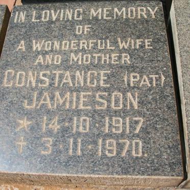 JAMIESON Constance 1917-1970