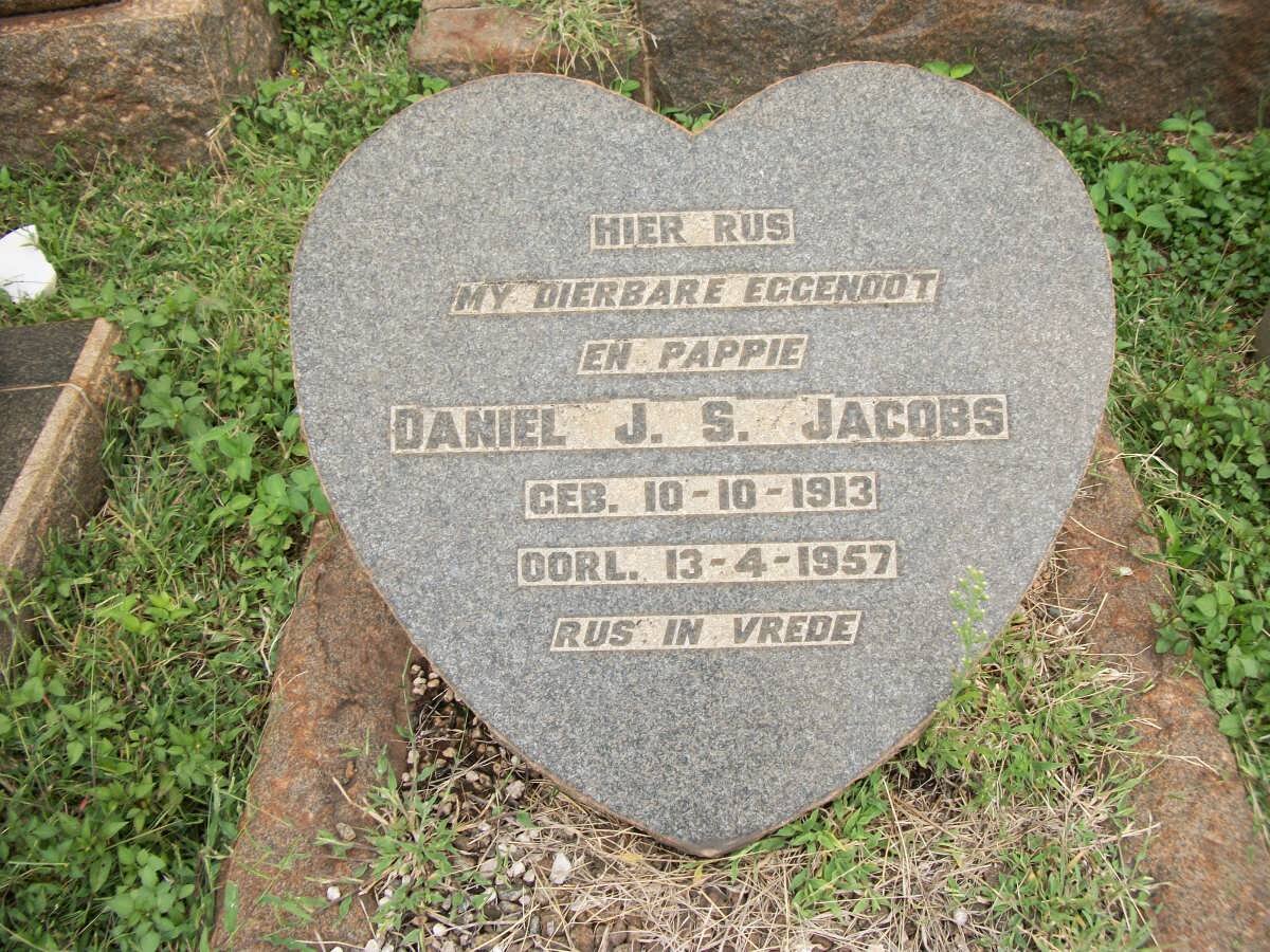 JACOBS Daniel J.S. 1913-1957