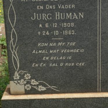 JOUBERT Jurg Human 1908-1963