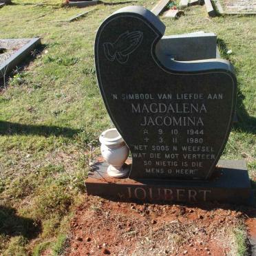 JOUBERT Magdalena Jacomina 1944-1980