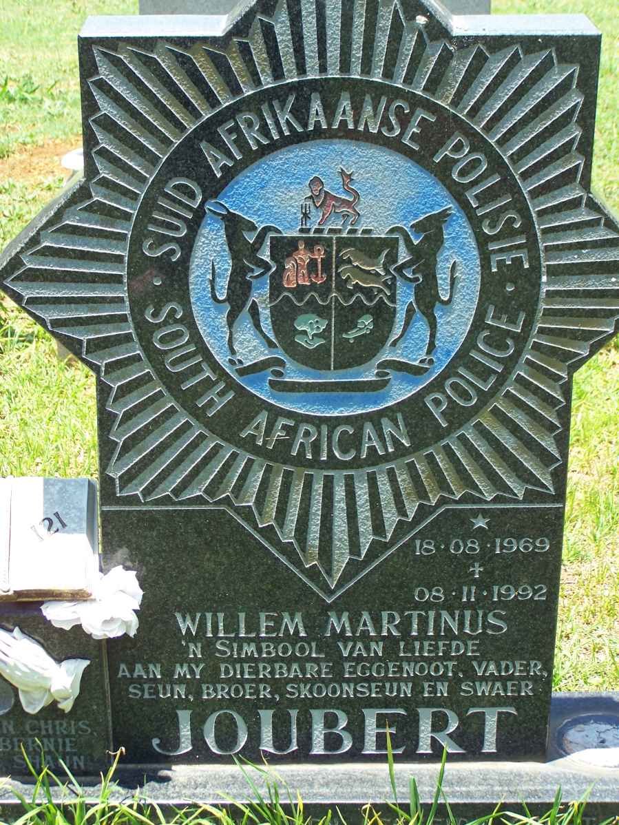 JOUBERT Willem Martinus 1969-1992