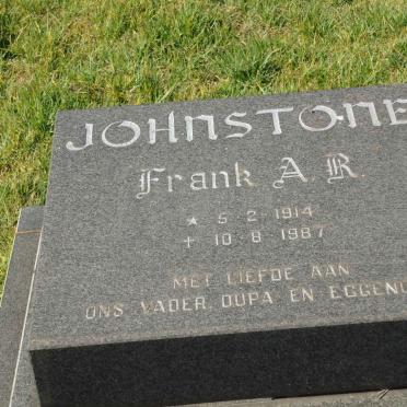 JOHNSTONE Frank A.R. 1914-1987