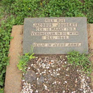 JOUBERT Jacobus 1918-1945