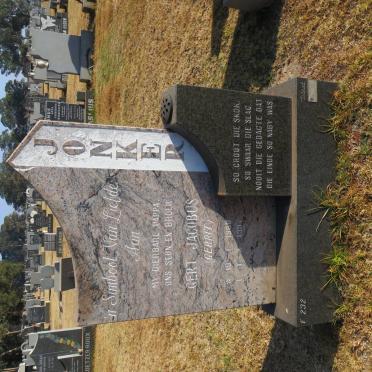 JONKER Gert Jacobus 1960-1997