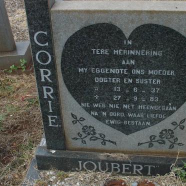 JOUBERT Corrie 1937-1983