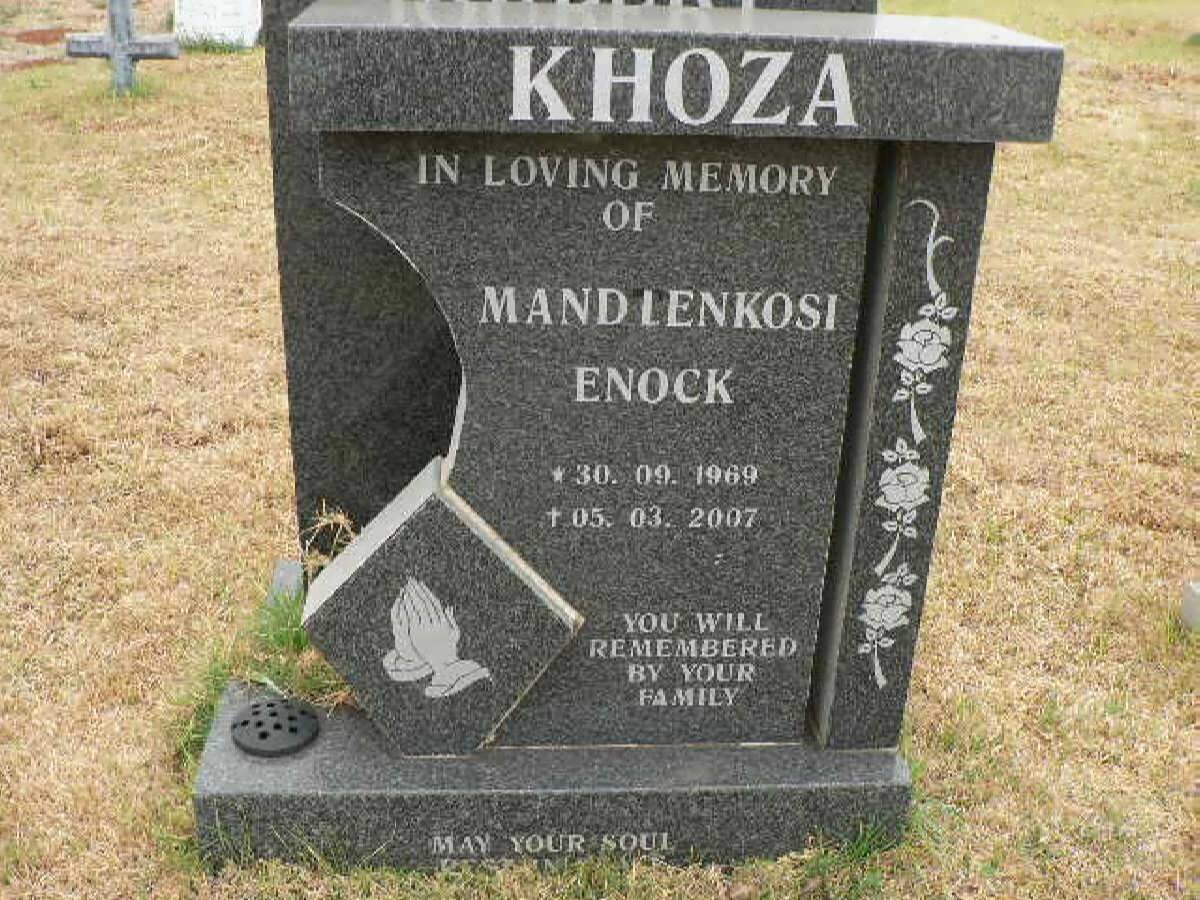 KHOZA Mandlenkosi Enock 1969-2007