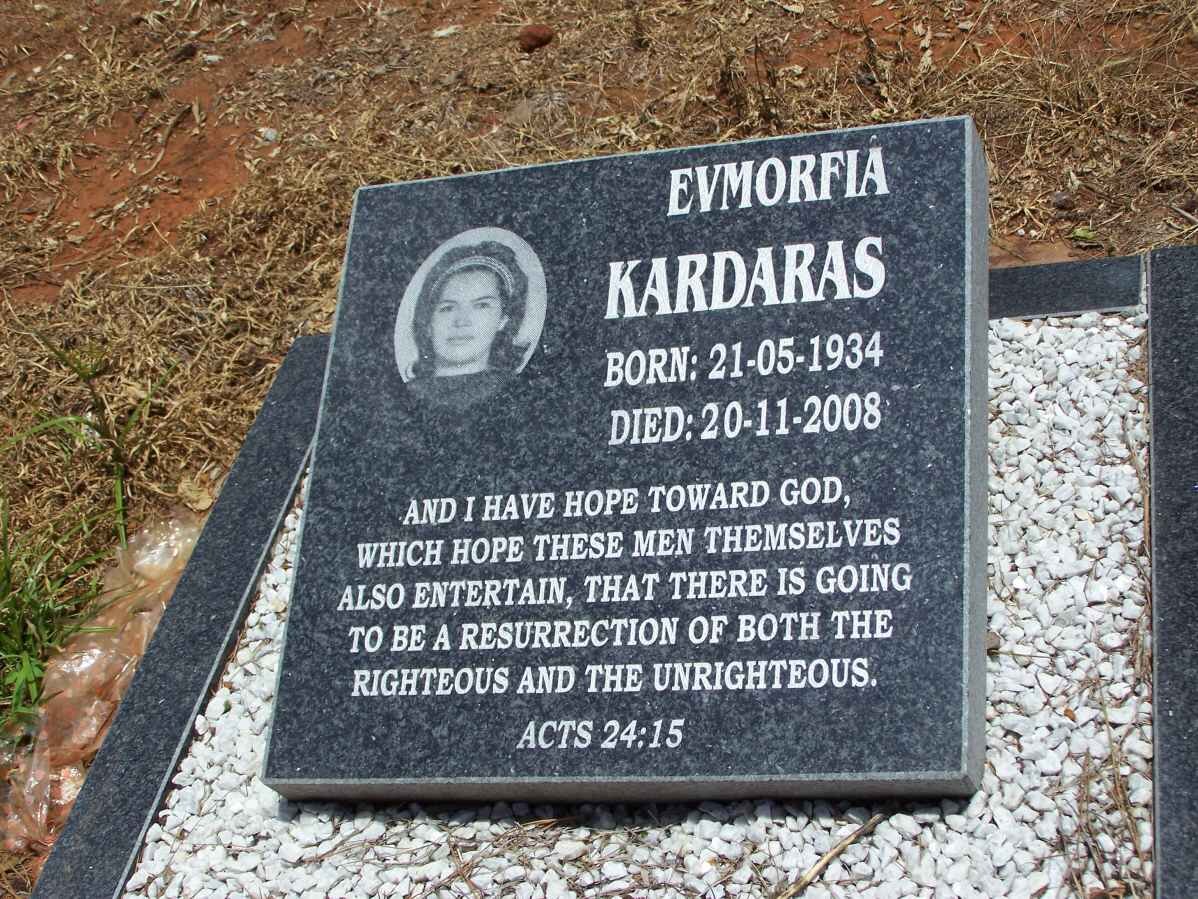 KARDARAS Evmorfia 1934-2008