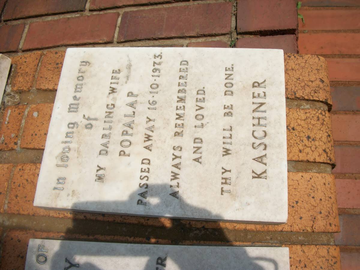 KASCHNER Popalap -1973