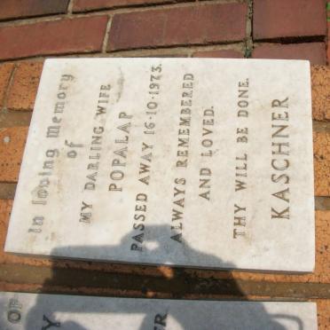 KASCHNER Popalap -1973